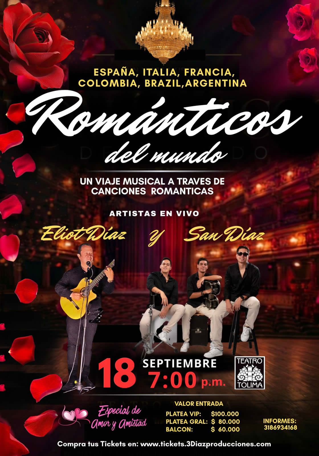 ROMANTICOS DEL MUNDO